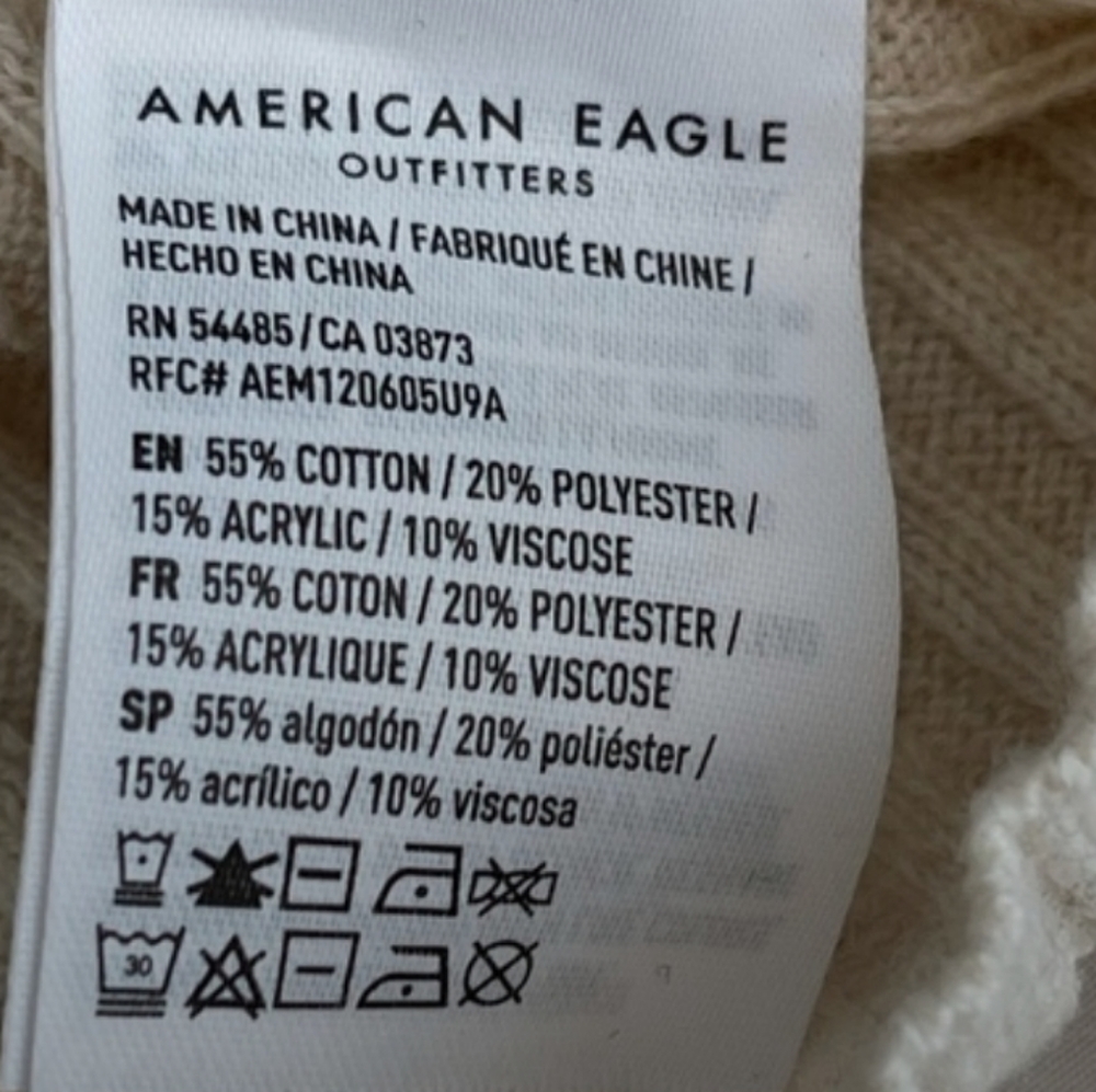 American Eagle 5 Button Long Sleeve Lightweight S… - image 7